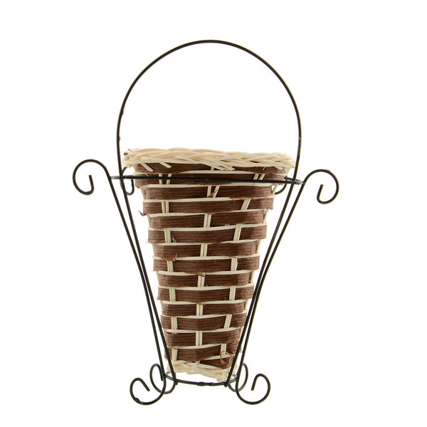 Wall Hanging Basket Flower Vase