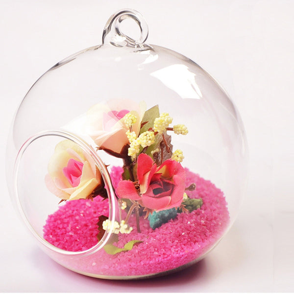 Hanging Glass Flower Vase