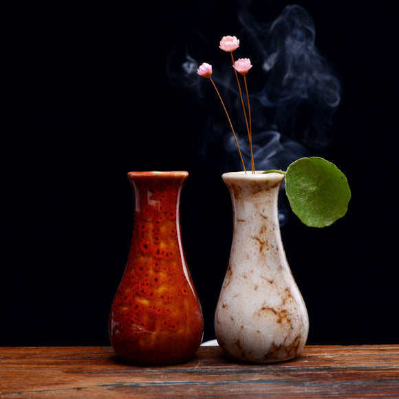 Small Flower Ceramic Vase