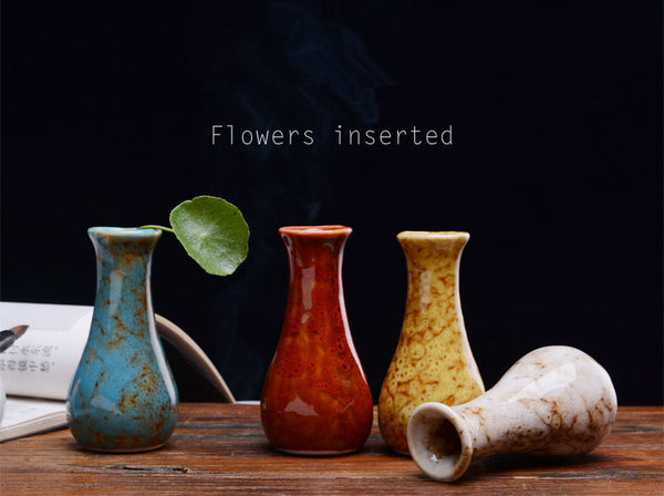 Small Flower Ceramic Vase