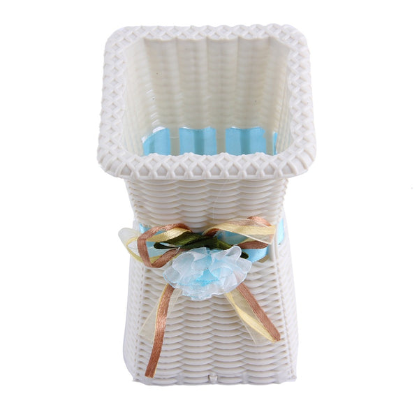 Plastic Basket Flower Vase