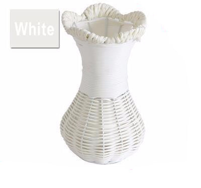 Europe Style Rattan Basket Decorative Vase